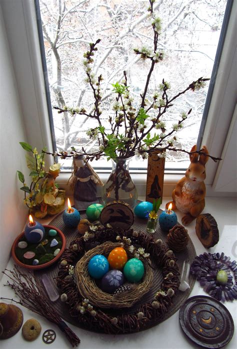 Pagan ceremony for the arrival of spring
